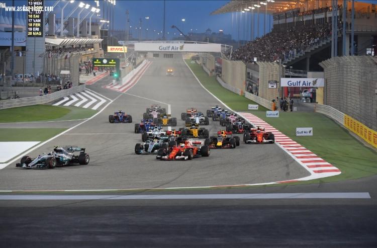 انطلاق المرحلة الثانية على جائزة البحرين الكبرى لسباق الفورمولا 1