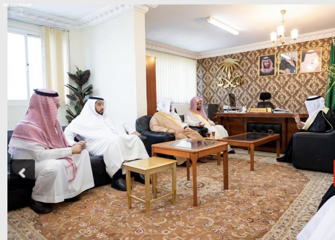 النائب العام يتفقد فرع النيابة العامة بالباحة ودائرة النيابة ببلجرشي والمندق