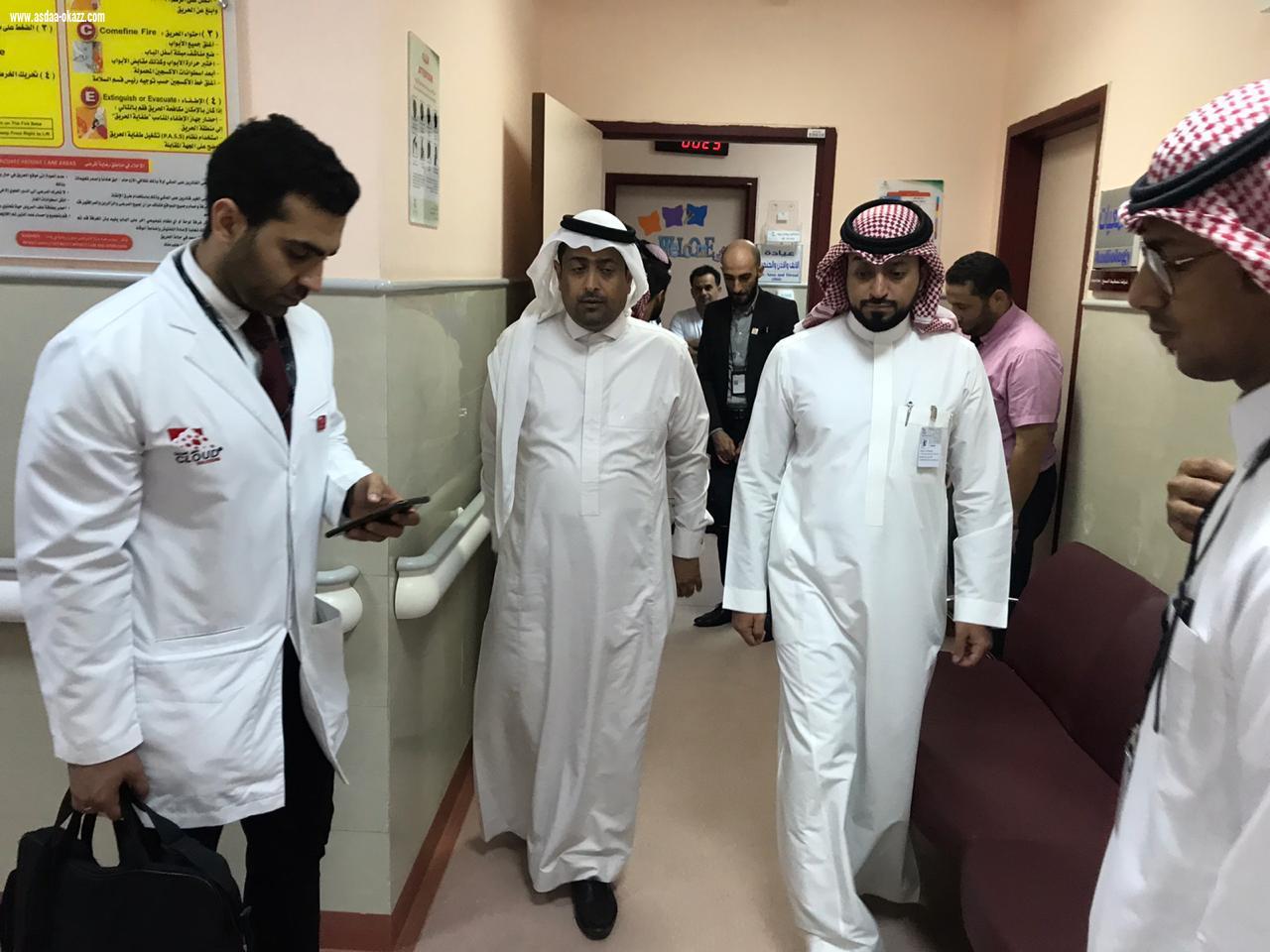 فريق نظام المعلومات الصحية فيدا ينهي جولته بمستشفى بيش العام