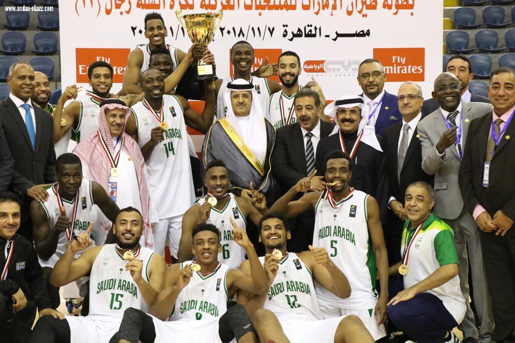 الاخضر يواصل إنجازات الرياضة السعودية ويحقق كأس العرب للسلة