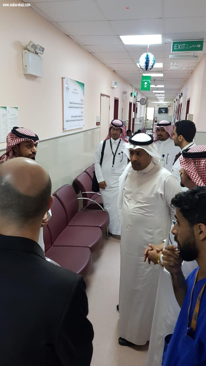 فريق نظام المعلومات الصحية فيدا ينهي جولته بمستشفى بيش العام