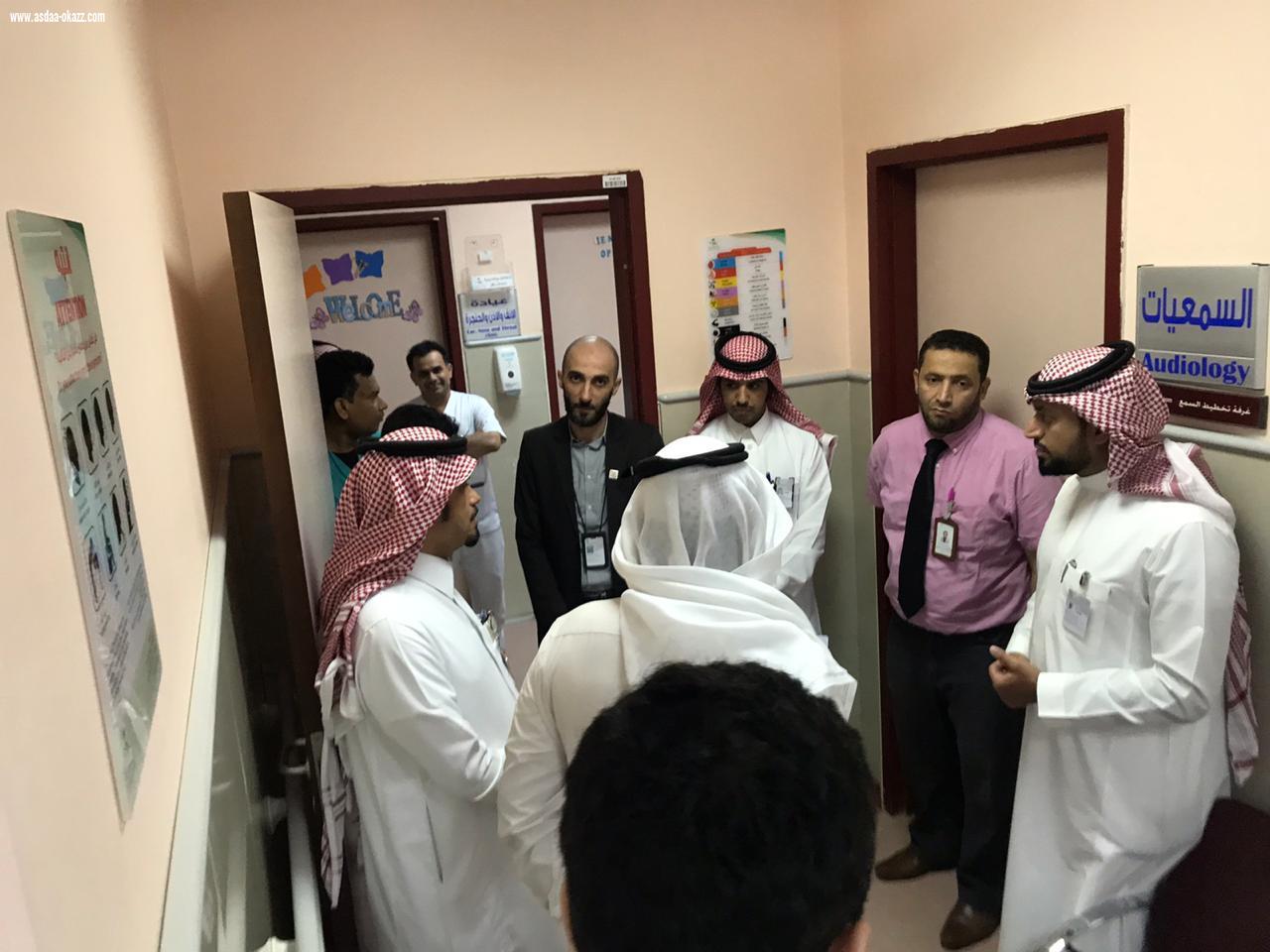 فريق نظام المعلومات الصحية فيدا ينهي جولته بمستشفى بيش العام