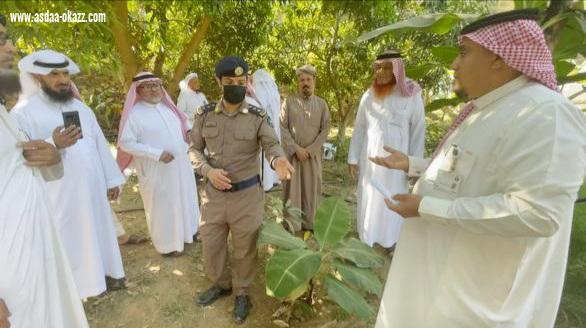 بالشراكة مع الدفاع المدني وتطوير المناطق الجبلية والجمعية الزراعية