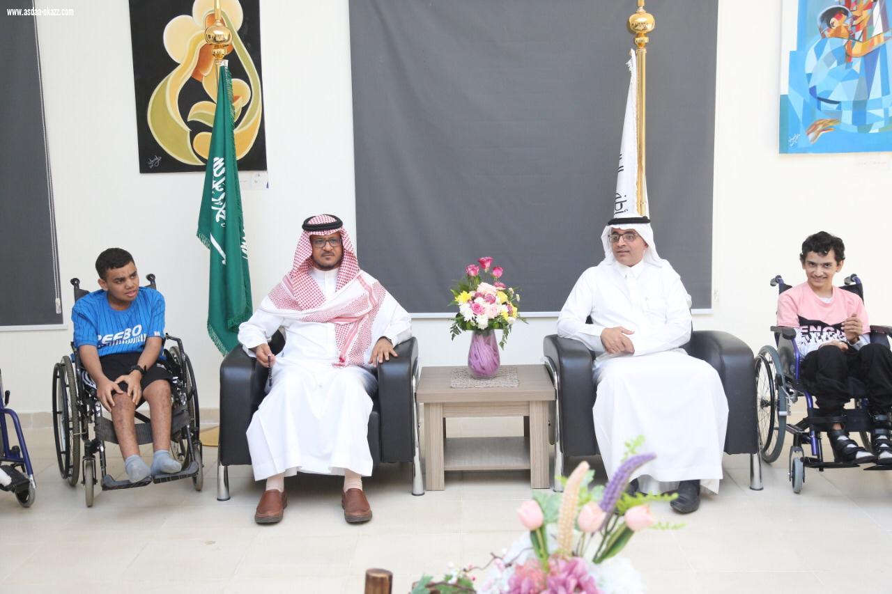 في إطار الشراكة والتكامل وفد من قيادات تعليم صبيا يزور مركز الأطفال لذوي الإعاقة، وإدارة تعليم جازان