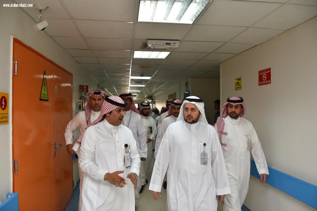 مدير عام صحة الرياض يدشن عددا من المبادرات وفعالية اليوم العالمي  بمستشفى الأيمان .
