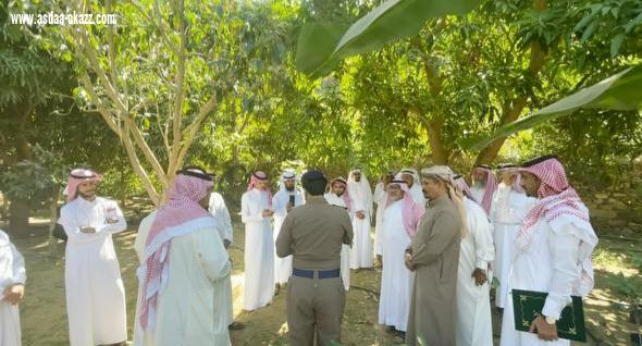 بالشراكة مع الدفاع المدني وتطوير المناطق الجبلية والجمعية الزراعية