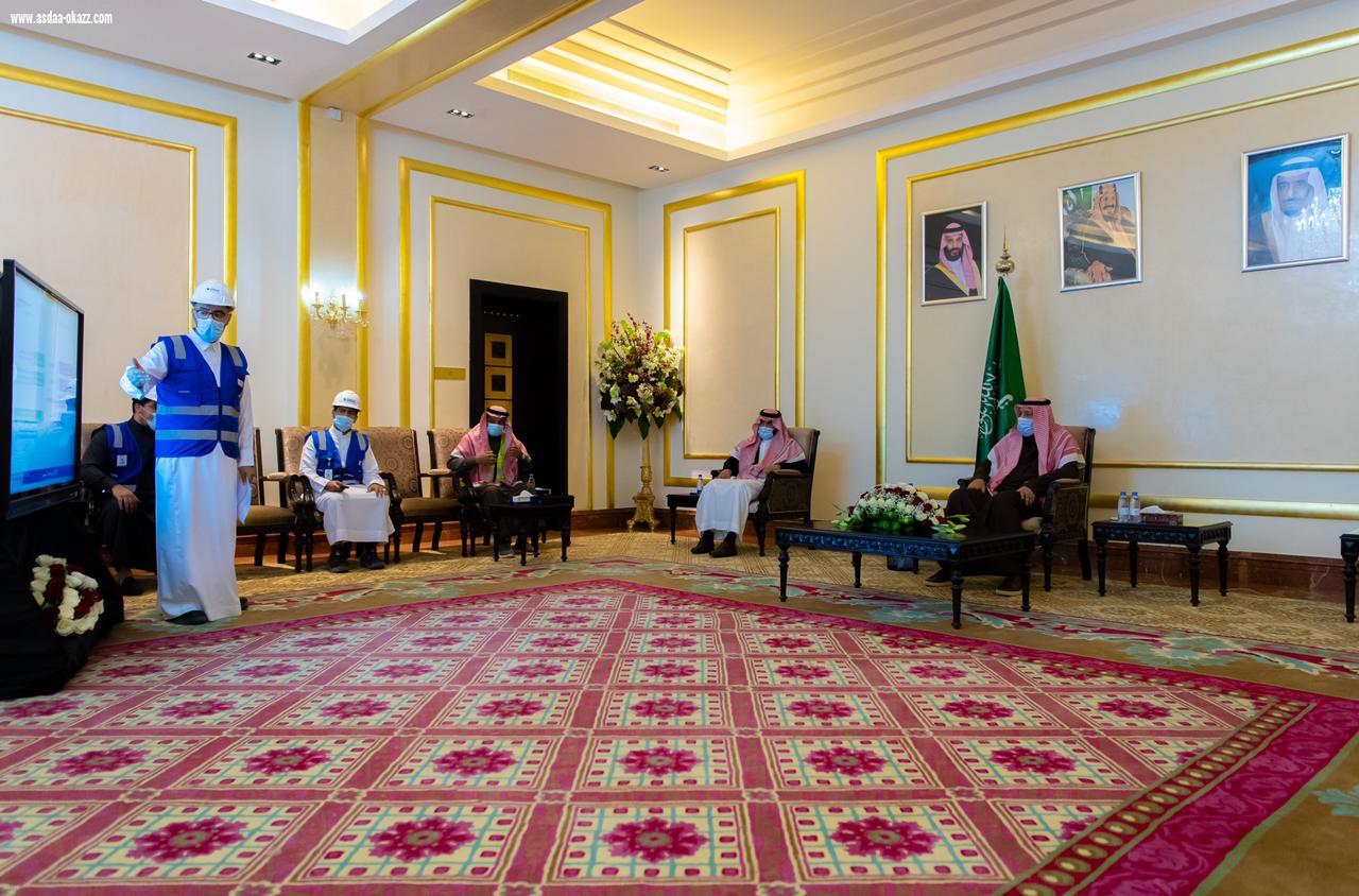 بعد انطلاق مشروع تطوير مطار الملك سعود ومضاعفة طاقته الى مليون مسافر في 2022 وبتكلفة 367 مليون ريال .. *سمو أمير منطقة الباحة يقف على اعمال مشروع تطوير مطار الملك سعود*