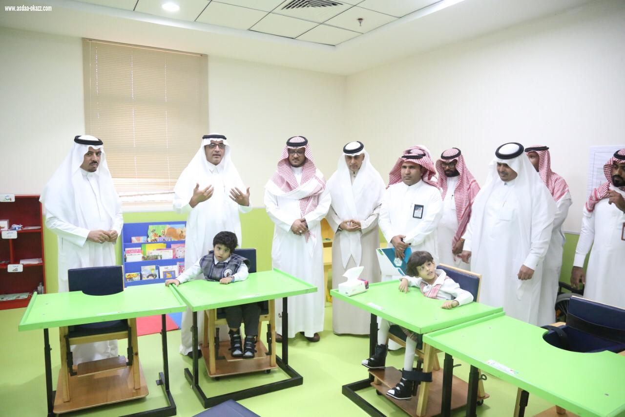 في إطار الشراكة والتكامل وفد من قيادات تعليم صبيا يزور مركز الأطفال لذوي الإعاقة، وإدارة تعليم جازان