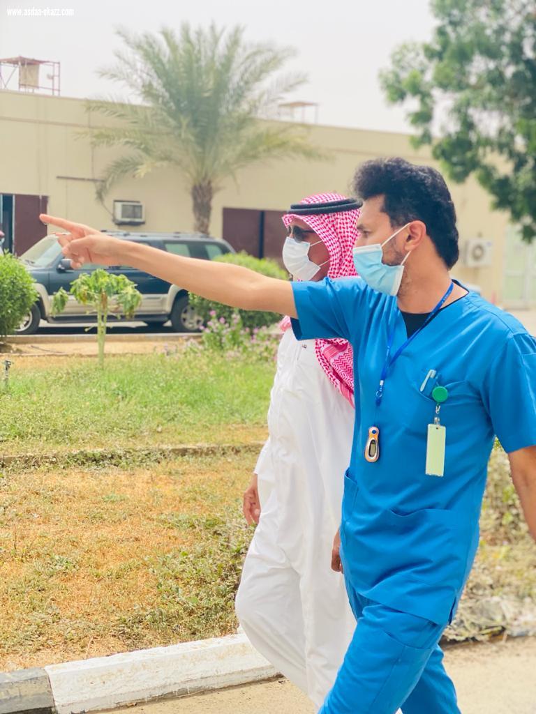 محافظ صامطة يتفقد المشاريع الجاري تنفيذها في المستشفى العام
