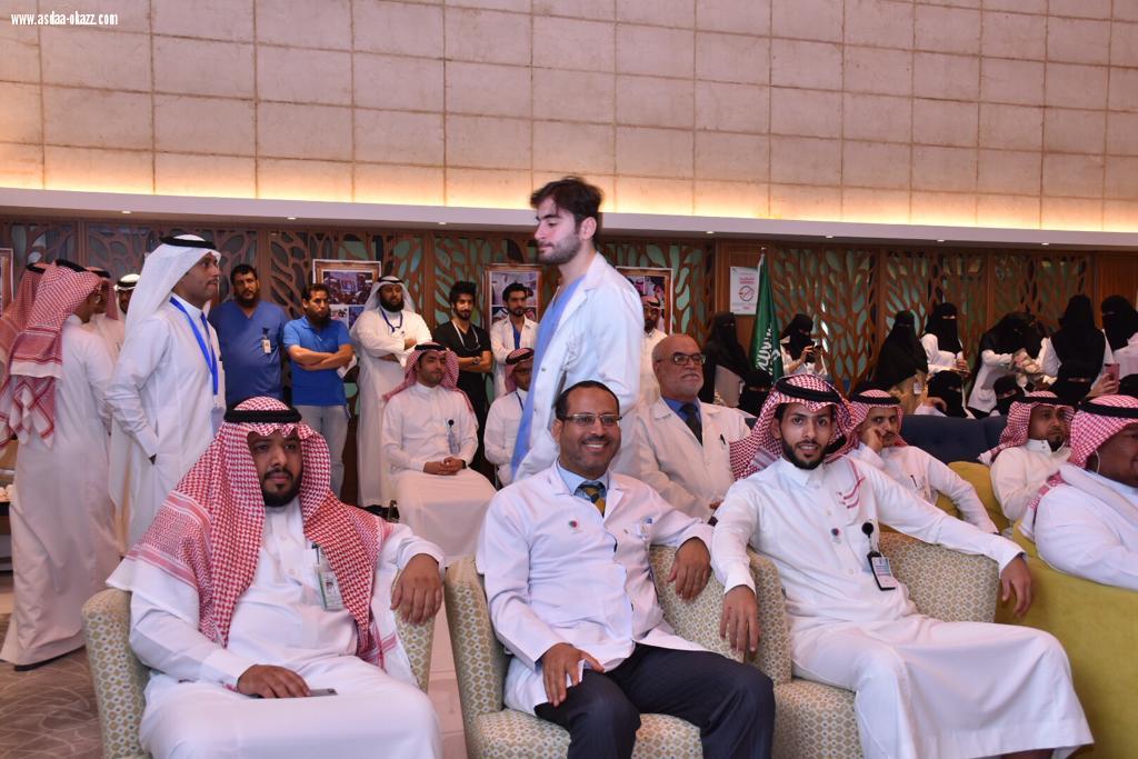 مدير عام صحة الرياض يدشن عددا من المبادرات وفعالية اليوم العالمي  بمستشفى الأيمان .