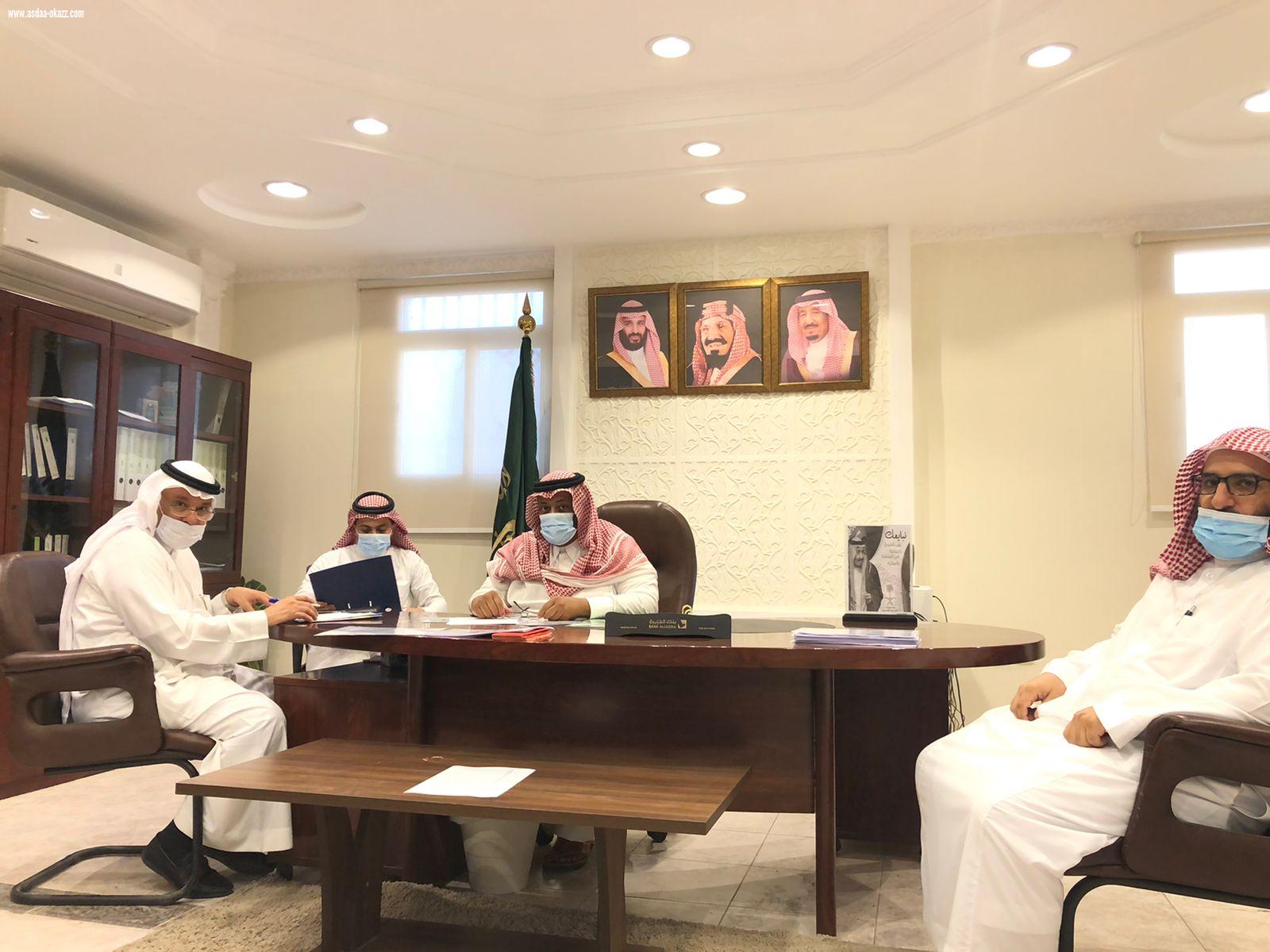 رئيس قسم الإدارة المدرسية بتعليم مكة أ/أحمد الصبحي يزور مدرسه الفراء الثانوية والليث بن خالد المتوسطة