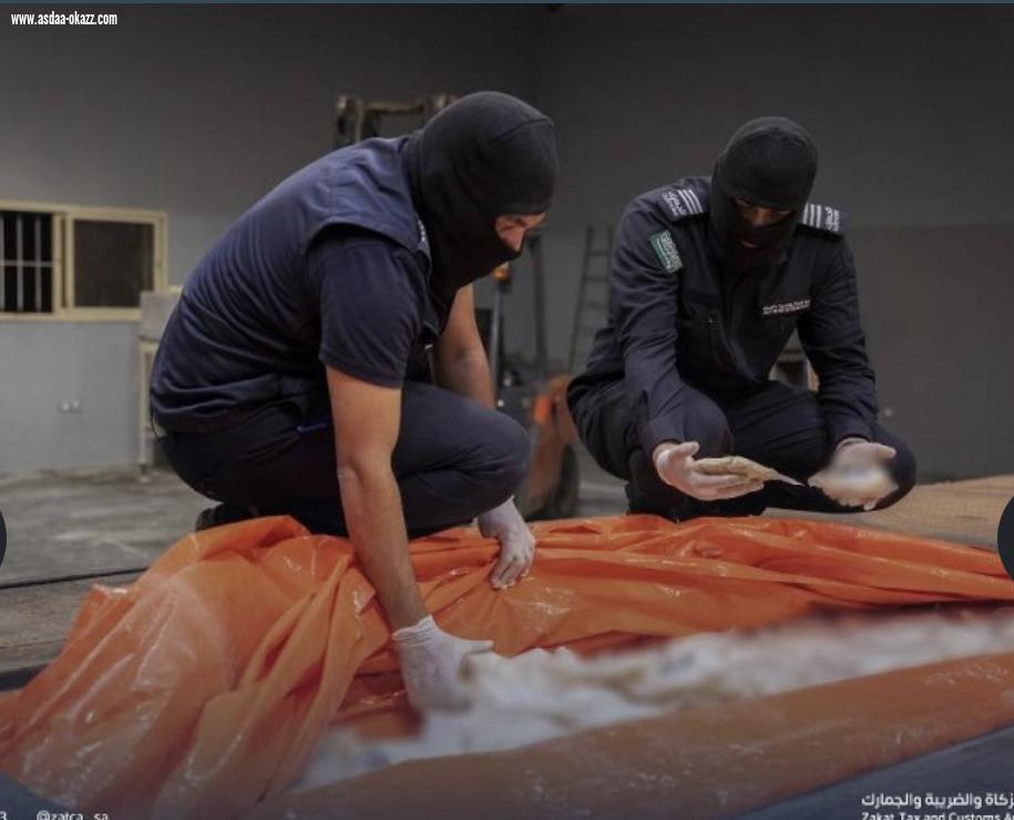 الجمارك» احباط تهريب 2.3 مليون حبة كبتاغون في منفذ الحديثة