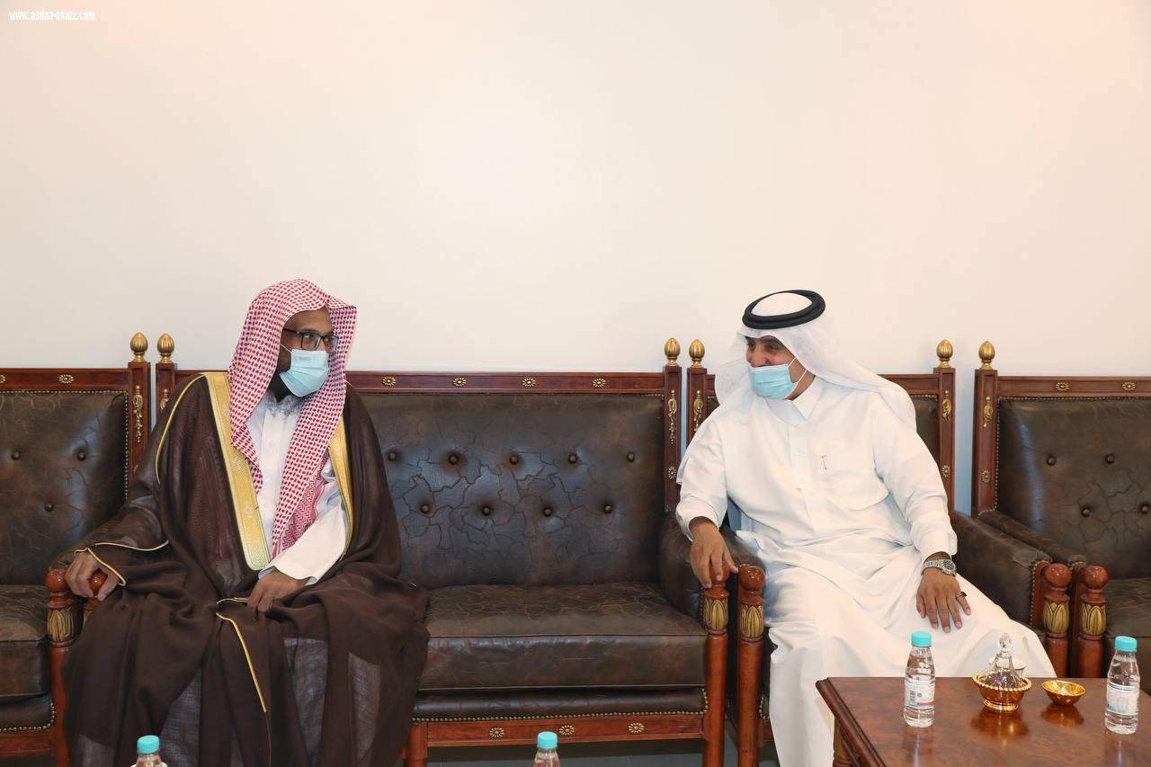 *مدير فرع هيئة الأمر بالمعروف والنهي عن المنكر بمنطقة الرياض يزور محافظ مرات ويلتقي منسوبي الهيئة بالمحافظة* 