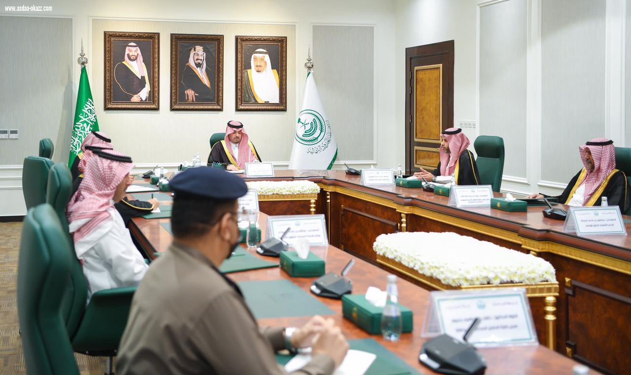 سمو أمير منطقة الحدود الشمالية يستقبل رئيس هيئة الهلال الأحمر السعودي