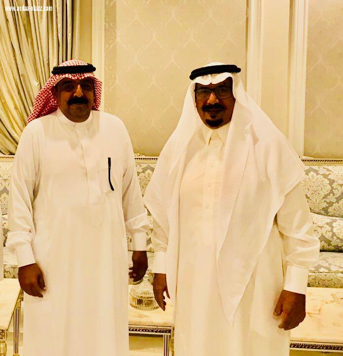 الشيخ بن مصبح يستقبل  المرضي