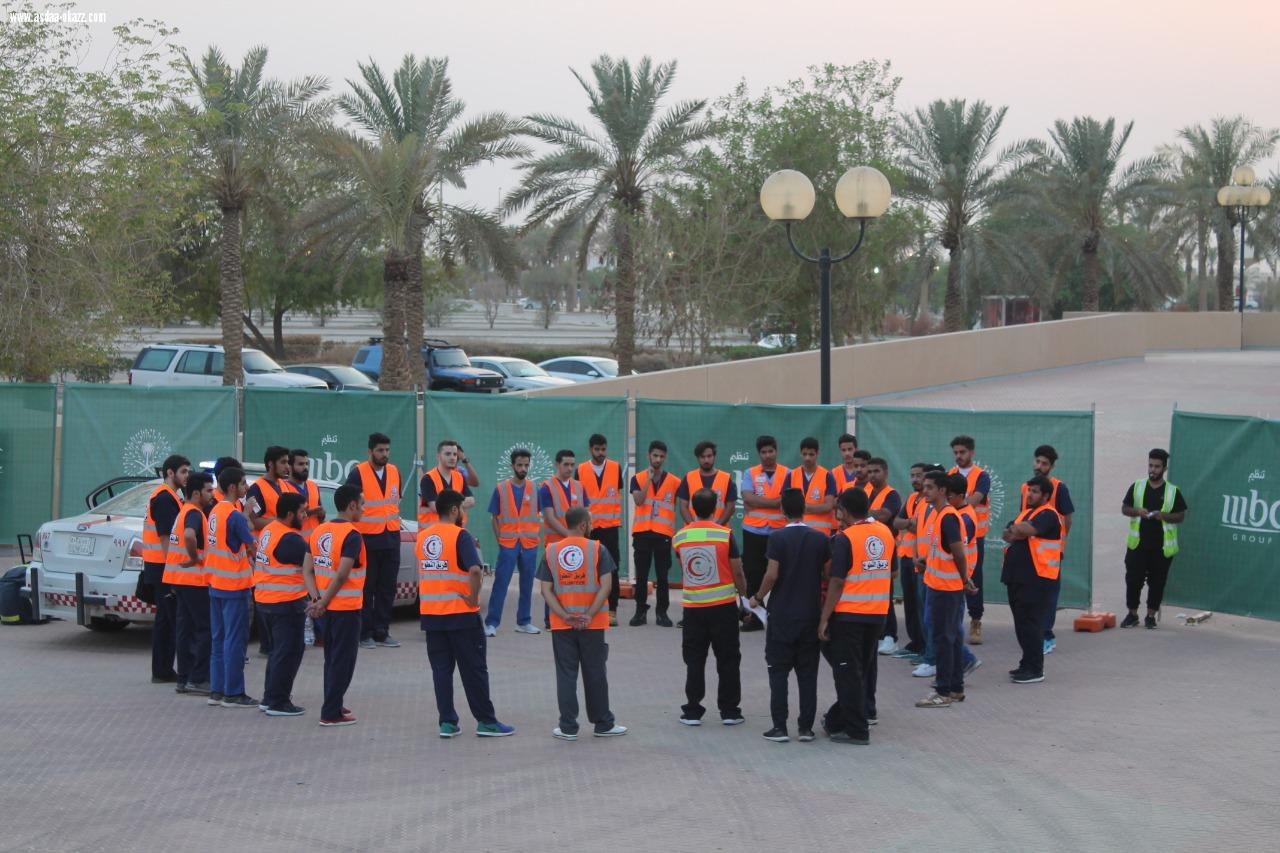 الهلال الأحمر السعودي يشارك بـ 26 فرق إسعافيه و 55 متطوع في احتفالات الرياض باليوم ا لوطني الـ88