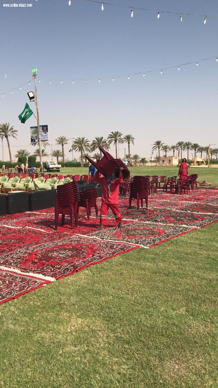 بلدية الافلاج تنهي استعدادتها للاحتفال باليوم الوطني 88