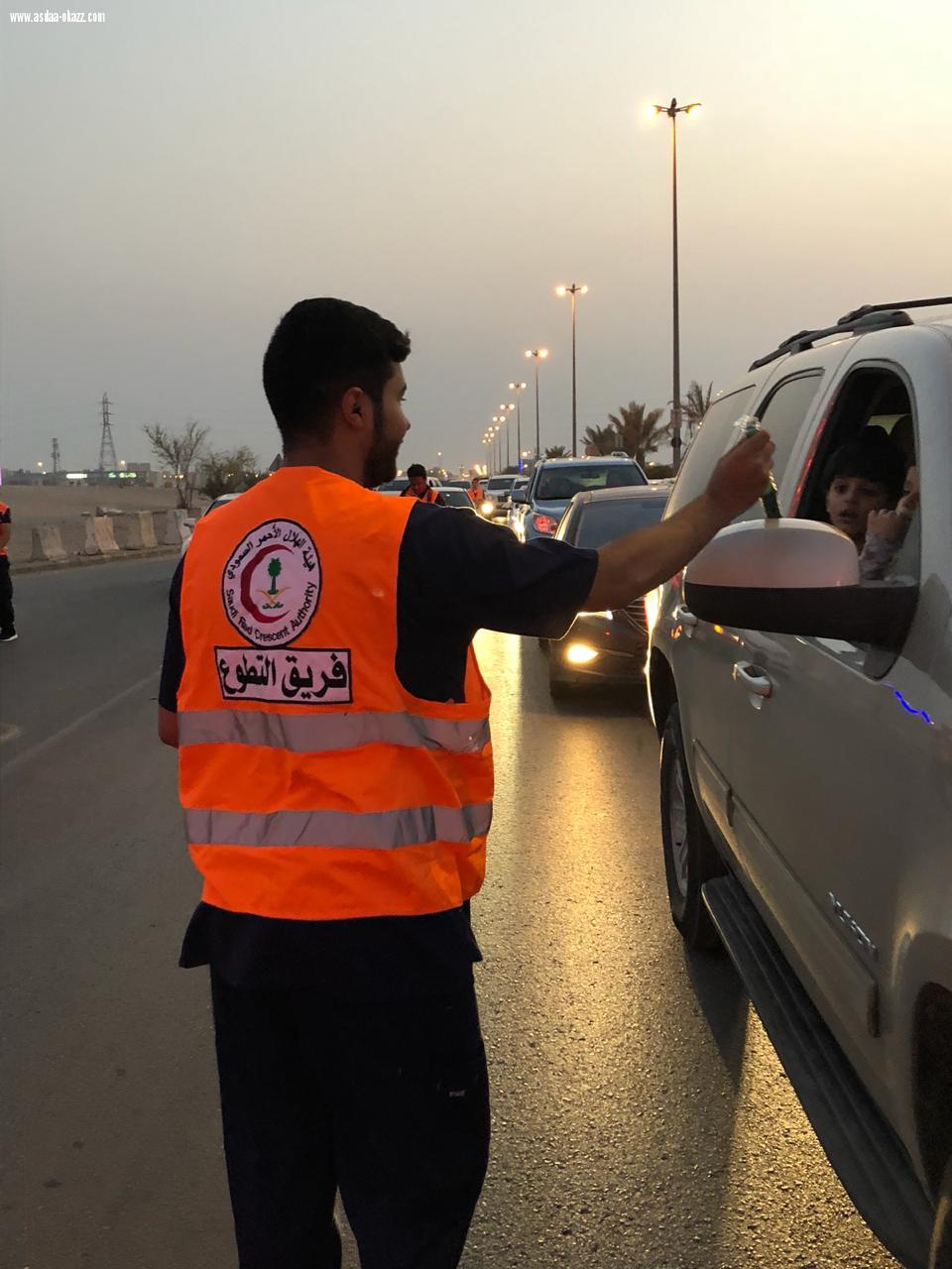 الهلال الأحمر السعودي يشارك بـ 26 فرق إسعافيه و 55 متطوع في احتفالات الرياض باليوم ا لوطني الـ88