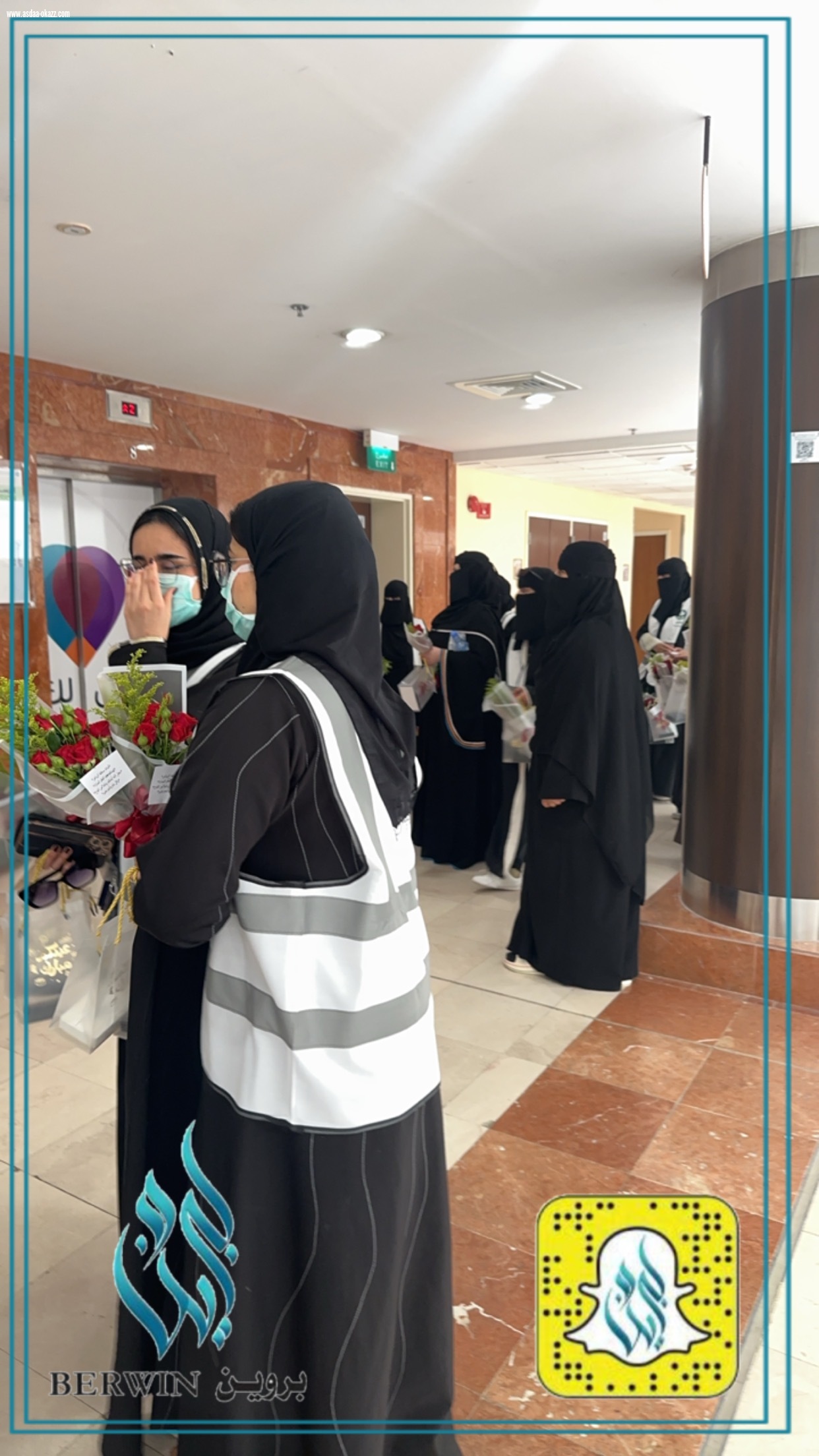 فريق بروين يعايد المرضى في مستشفى الأمير محمد بن عبدالعزيز 