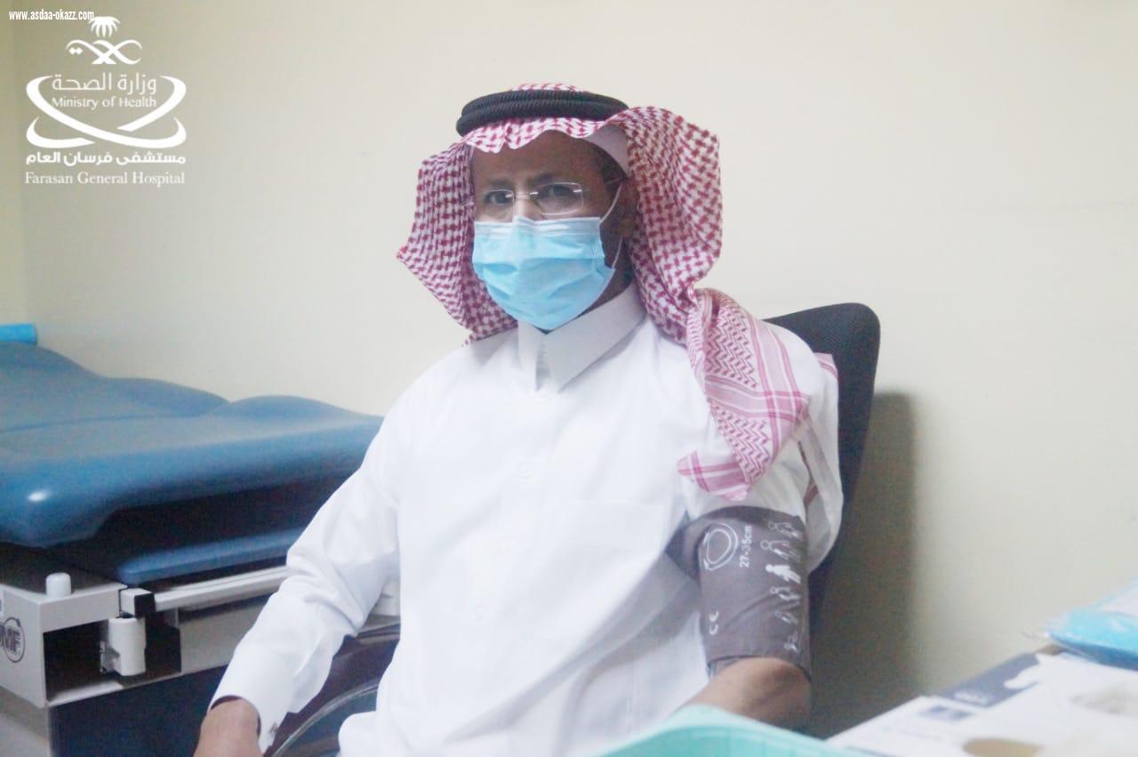 محافظ جزر فرسان يدشن مركز لقاحات كورونا بالمحافظة