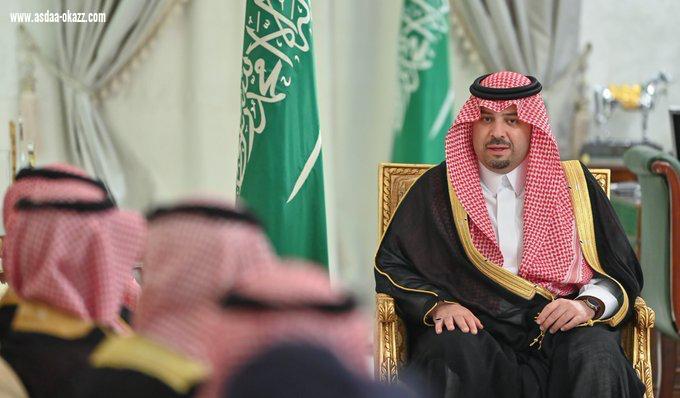 سمو أمير منطقة الحدود الشمالية يستقبل رئيس هيئة الهلال الأحمر السعودي