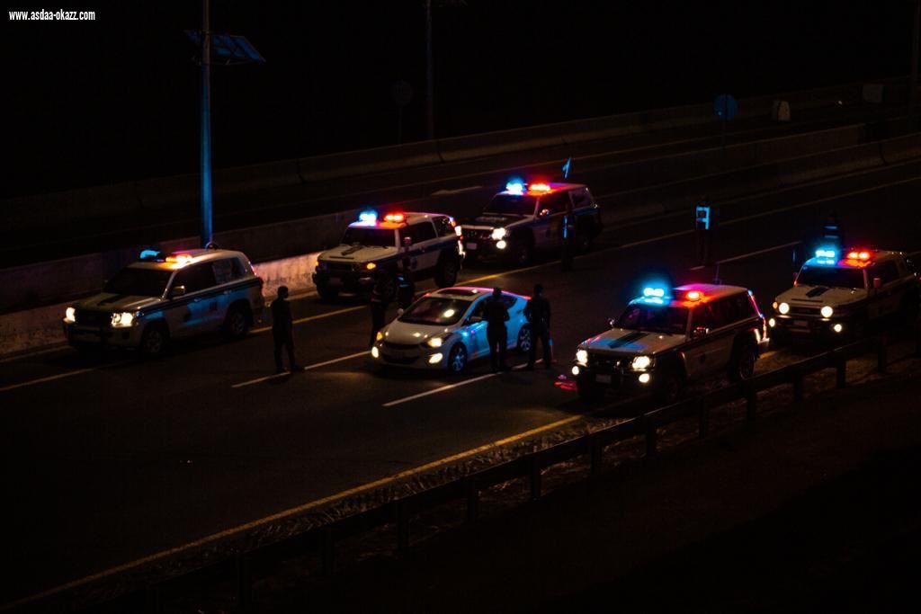 القوات الخاصة لأمن الطرق تشارك أبناء الوطن احتفالهم باليوم الوطني الواحد والتسعين 