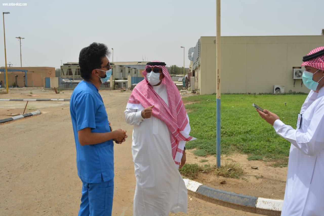 محافظ صامطة يتفقد المشاريع الجاري تنفيذها في المستشفى العام