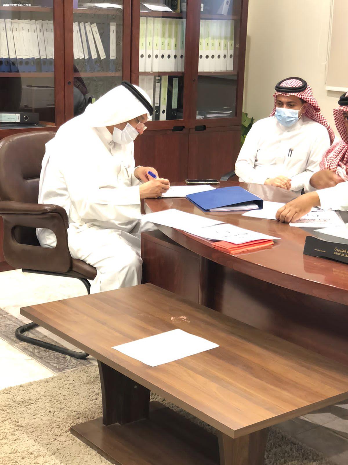 رئيس قسم الإدارة المدرسية بتعليم مكة أ/أحمد الصبحي يزور مدرسه الفراء الثانوية والليث بن خالد المتوسطة