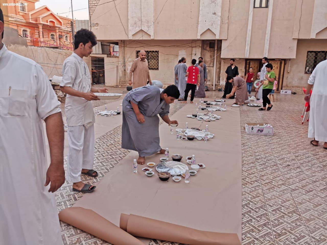 شيخ شمل آل عيسى بني حمد يقيم افطار جماعي في منزلة بمحافظة الطوال