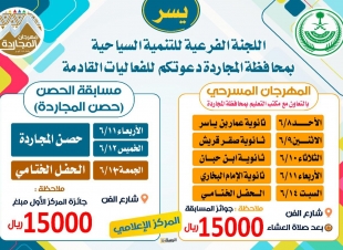 (الحصن والمهرجان المسرحي)  في اسبوع من العيار الثقيل بمهرجان المجاردة 