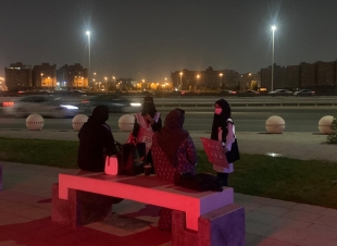 أبطال الصحة من فريق النبلاء وبسمة امل يختتمون التوعية عن سرطان الثدي 