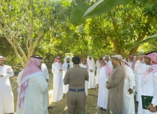 بالشراكة مع الدفاع المدني وتطوير المناطق الجبلية والجمعية الزراعية