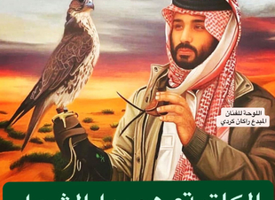 (محمد بن سلمان: عين الصقر التي تحيط  الفرص)