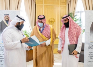 سمو أمير منطقة حائل يستقبل نائب رئيس مجلس إدارة جمعية رعاية الأيتام (رفاق)