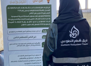 الرياض تشهد فعالية (الكتابة على الجدران) لتعزيز الانتماء المدرسي بمبادرة من فريق هُمام التطوعي