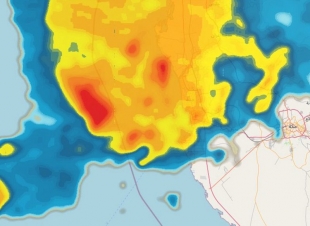 جدة تتأثر بأولى الحالات المطرية: تستمر حتى نهار الاثنين